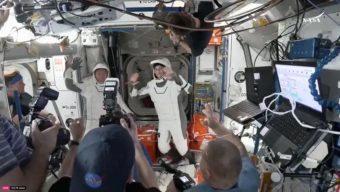 Two astronauts return to Earth after 9 months stuck in the space station