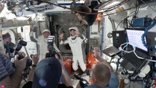 Two astronauts return to Earth after 9 months stuck in the space station