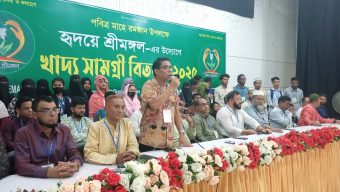 Hridoye Srimangal provides food assistance to 1200 families