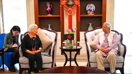 Chief Advisor Meets Former Deputy Governor of People’s Bank of China
