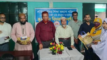 School dress distribution among students in Srimangal