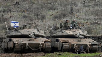 Israeli forces have begun occupying Syria