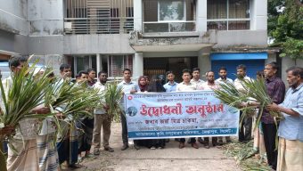 Pineapple seedlings distributed among farmers in Jaintapur