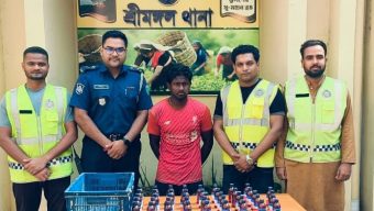 Drug dealer arrested with Escafe syrup in Srimangal