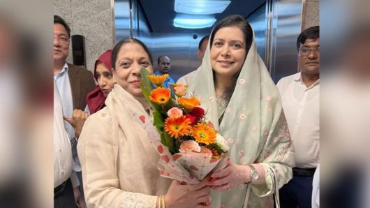 Dr. Zobaida meets mother after 17 years