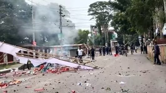 Clashes around NCP rally, 4 killed