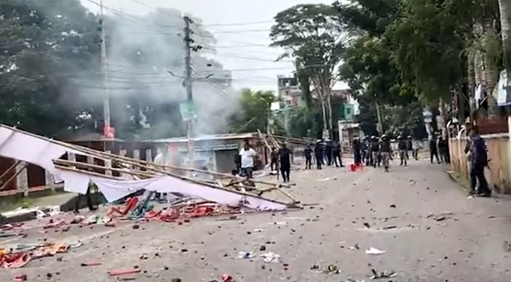 Clashes around NCP rally, 4 killed