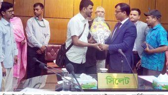 Green Disabled Foundation holds courtesy call on newly appointed Deputy Commissioner of Sylhet