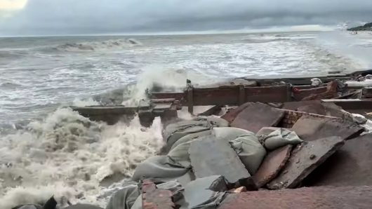 Bay of Bengal depression crosses coast