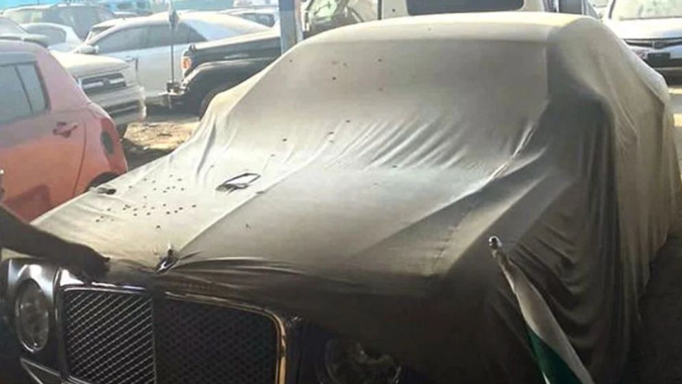 Luxury car stolen from UK found in Karachi