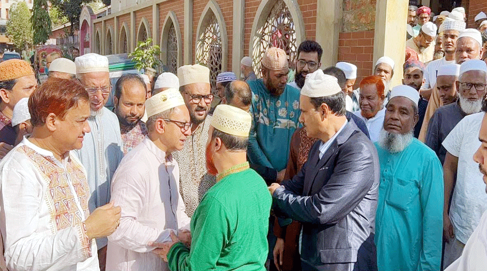 Paddy Sheesh candidate Muktadir starts election campaign through mass contact