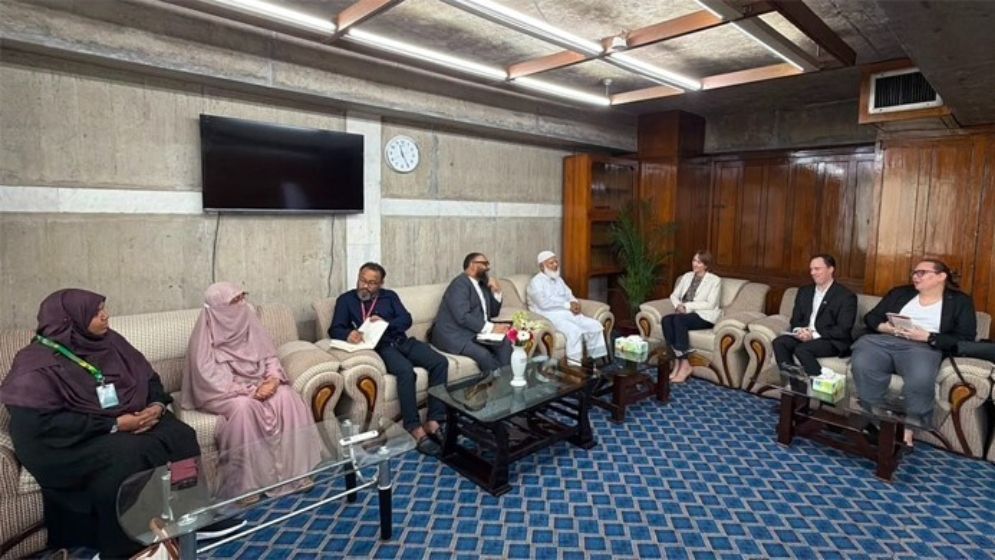 Australian High Commissioner Susan Ryle pays courtesy call on opposition leader