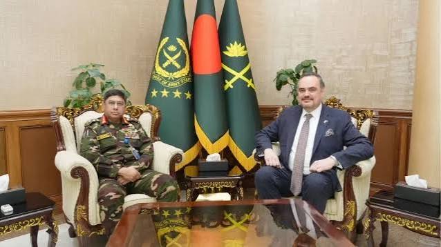 US Ambassador to Bangladesh Brent Christensen Pays Courtesy Call on Army Chief