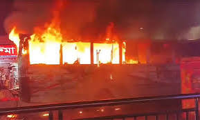Three Buses Torched, Four Crude Bombs Exploded Across Capital