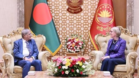 Courtesy Call by British High Commissioner Sarah Cooke on the President