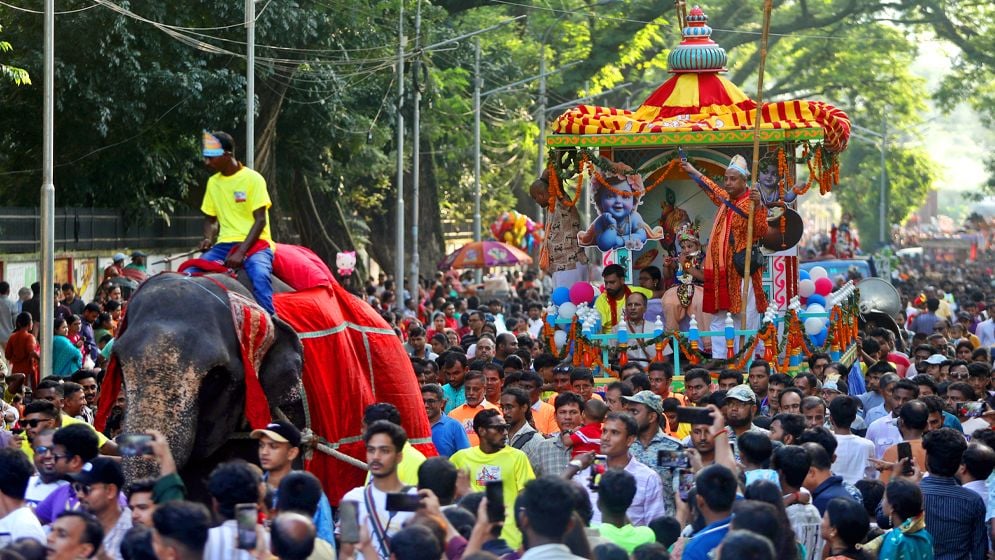 **Holy Janmashtami Celebrated with Religious Solemnity**