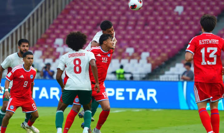 Bangladesh Loses 1-0 to Singapore
