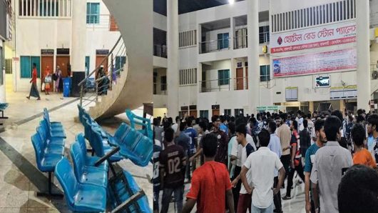 Vandalism at Rajshahi Railway Station; 4 RNB Members Suspended