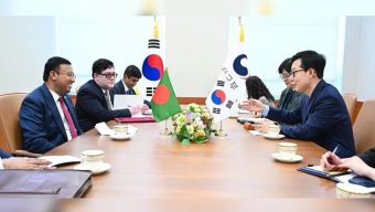 State Minister for Foreign Affairs Calls for Strengthening Economic and Defense Cooperation with South Korea