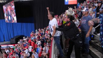 Donald Trump Faces Protests in Texas