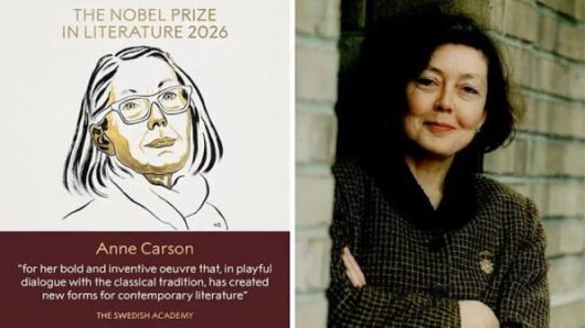 Anne Carson Wins Nobel Prize in Literature