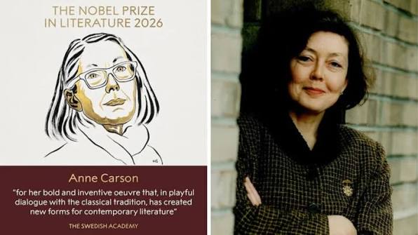 Anne Carson Wins Nobel Prize in Literature
